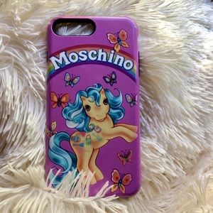 iPhone 8 plus Moschino My Little Pony case